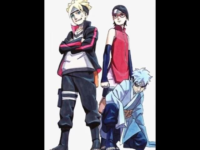 JJ Boruto x Sarada x Mitsuki