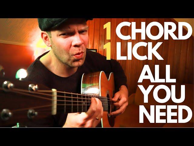 Play THIS EASY Lick on ACOUSTIC Guitar 