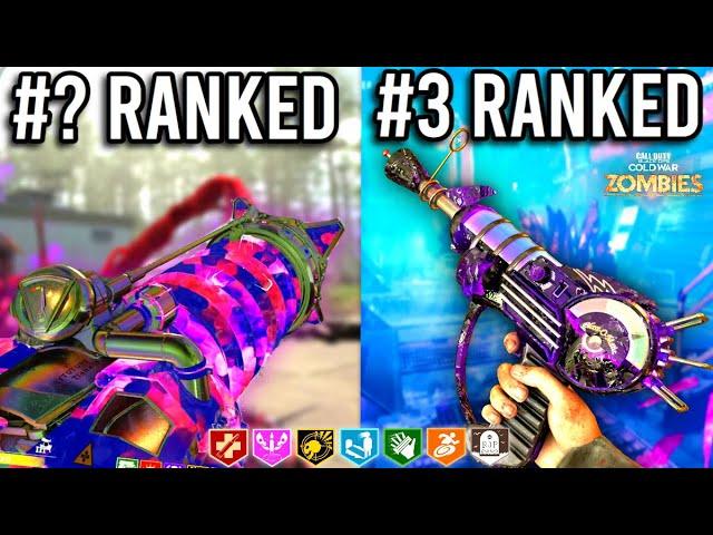 Cold War Zombies RANKING EVERY WONDER WEAPON FROM WORST TO BEST!