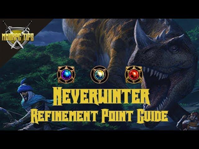 Neverwinter Refinement Point Farming Guide Mod 12b