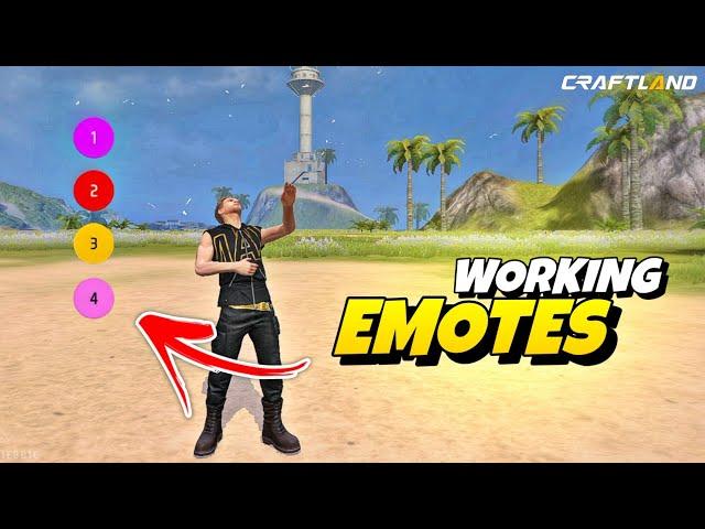 Make Emote Script in Craftland | Freefire Sacso