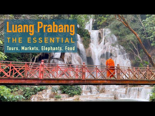 Luang Prabang, Laos - The Essential - Tours, Markets, Elephants, Food