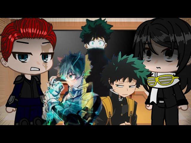 Pro Heroes and Teachers React to Deku |MHA| •Gacha Club• -READ DISC-