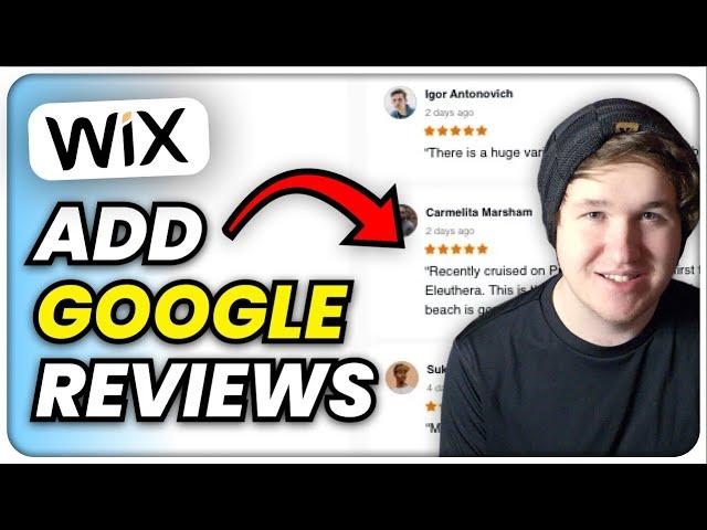 How To Add Google Reviews To Wix Website (2024)