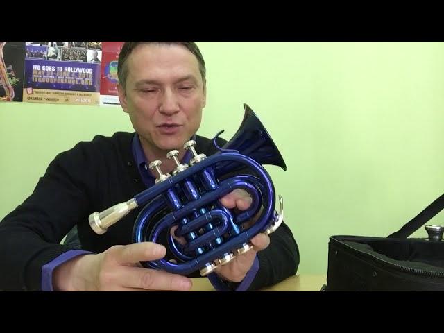 Что такое "карманная" труба. Pocket trumpet Merano - made in China