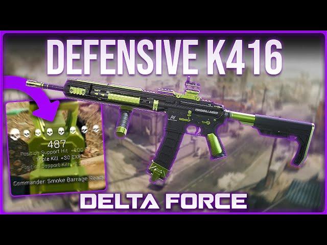 Defending with the K416 (91 Kills) - Delta Force