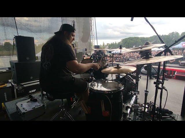 HYPNOS @MetalGate Czech Death Fest 2023 - Sataroth drumcam full set