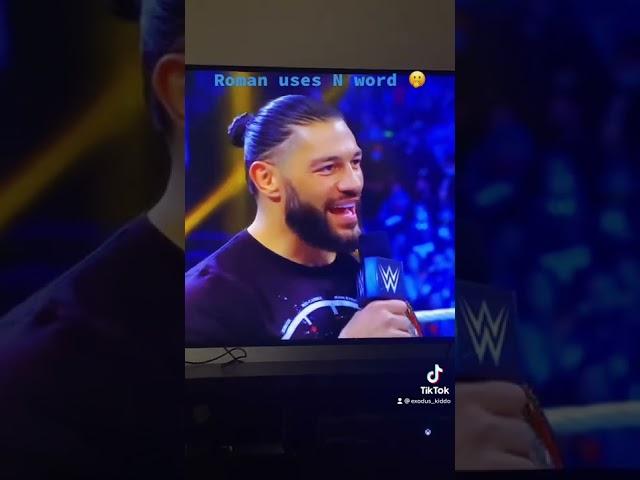 Roman reigns uses the N word. And Booker T chimes in!!