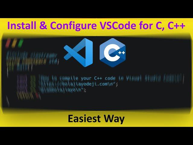 Install & Configure VSCode for C,C++ without error MinGW