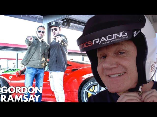 Gordon Ramsay Takes On Zac Efron's Race Time