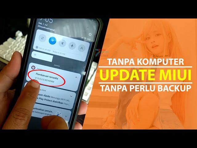 TANPA Backup TANPA Komputer, Ini Dia Cara Update Rom Miui Terbaru Redmi 12C Paling Mudah Miui 13/14