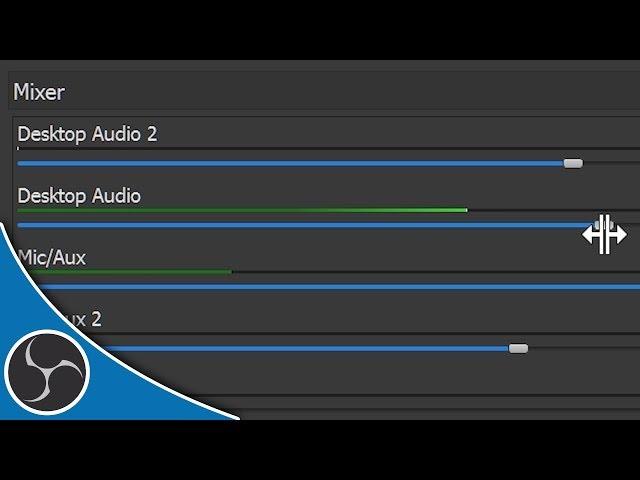 OBS Studio 110 - MIXER MASTER - How to use OBS Mixer for Multiple Audio Tracks & Balanced Audio 