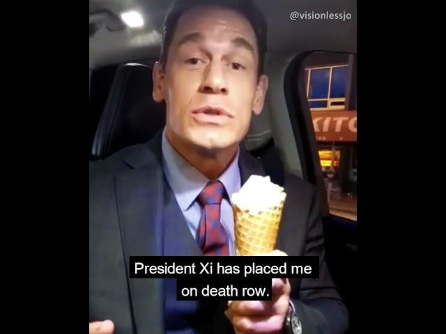 John Cena Ice Cream Chinese Meme