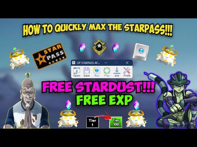 How to AFK to level 100 in new astd starpass and (NEW PORTAL DROPS!!!)