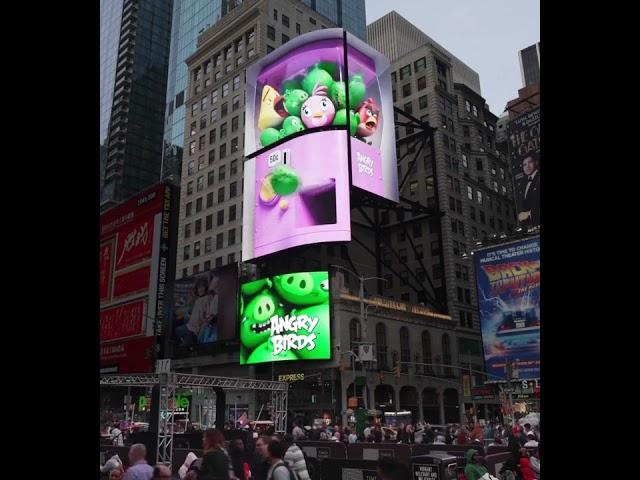 Angry Birds Gumball Times Square AD | 07-2024