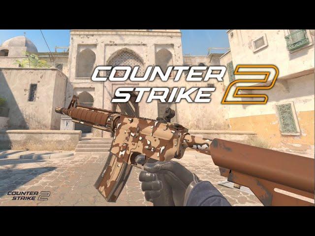 M4A4 Desert Storm CS2 Skin | 4K60FPS Showcase & Review