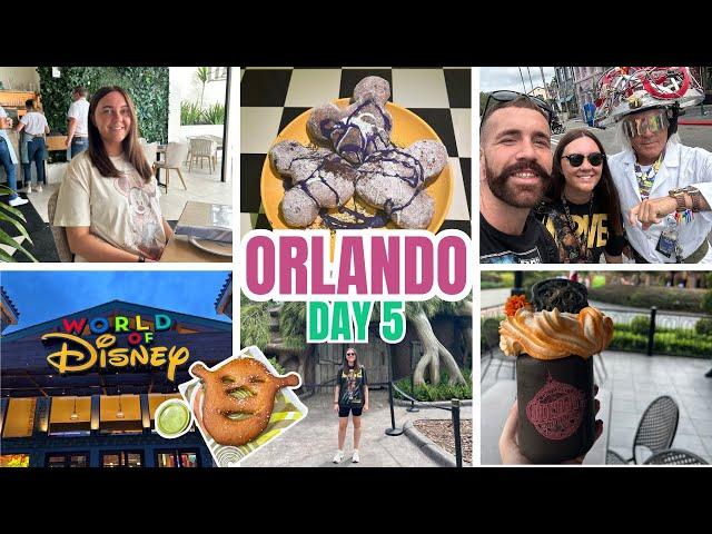 Universal Studios, Disney Springs shopping, Toothsomes & Port Orleans Beignets | Orlando Day 5