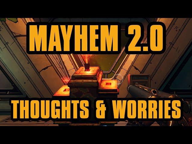 Mayhem 2.0 - My Thoughts and Worries for Borderlands 3's endgame