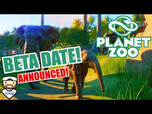 Planet Zoo BETA DATE ANNOUNCED!