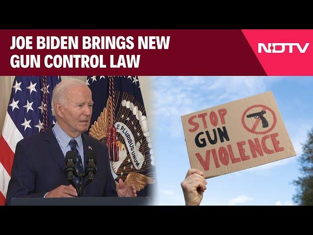 Joe Biden Press Conference | Joe Biden Brings New Gun Control Law By Way Of US Presidential Order