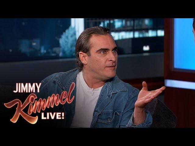 Joaquin Phoenix Has a Crush on Amy Poehler