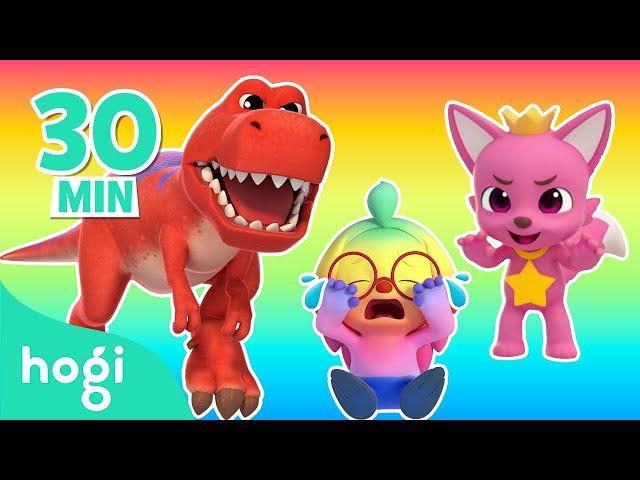  BEST SONGS of the MONTH｜Dinosaurs for Kids｜Jingle Play｜Happy Dinosaur Day!｜Hogi Colors