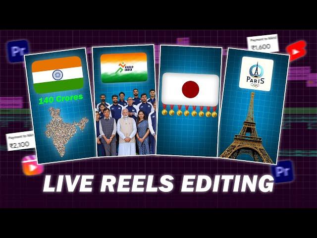 Live Reel Editing for My Client | Step by Step Viral Reels Editing | Premiere Pro Editing Tutorial