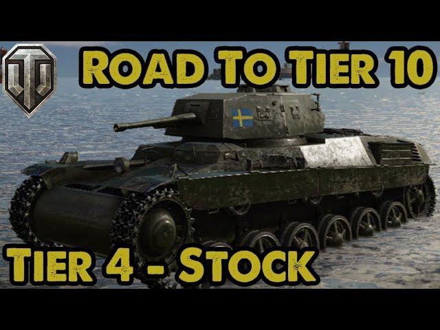 Lago Stock -  Road To Tier X Swedish Heavy Line - WoT