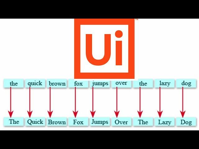 Capitalize First Letter Of Each Word of String In UiPath RPA