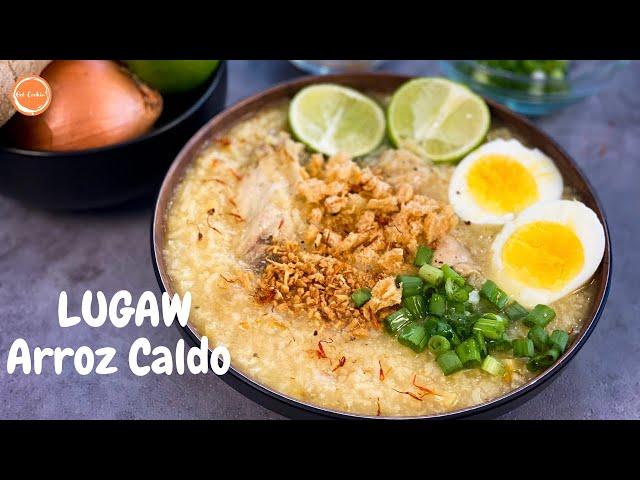 LUGAW RECIPE | ARROZ CALDO RECIPE | ESSENTIAL LUGAW |GET COOKIN'