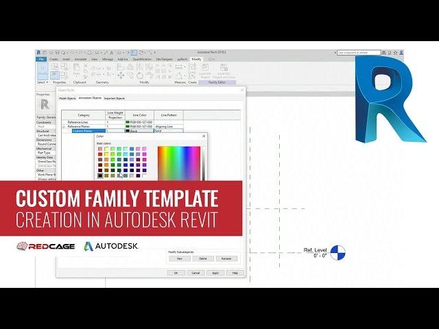 How to Create a Custom Family Template in Autodesk Revit