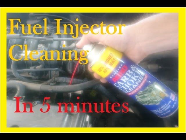 Fuel Injector cleaning in less than 5 minutes