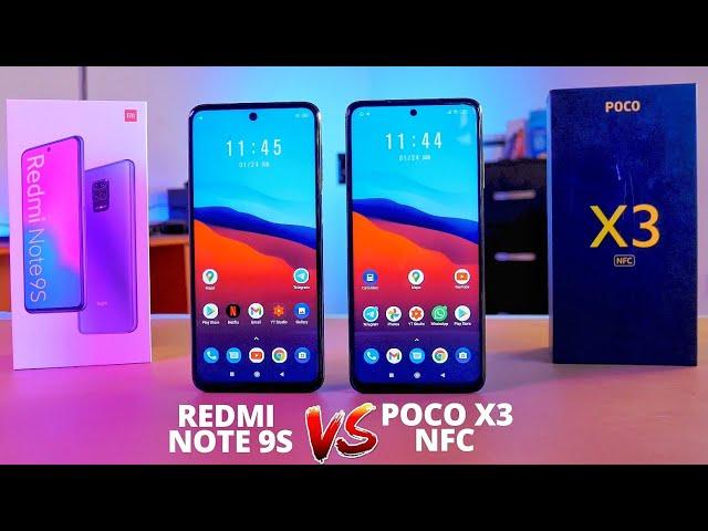 Poco X3 NFC vs Redmi Note 9s: Build quality, Display, Performance, Battery & Camera Comparison