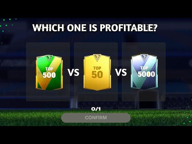 Top 50 vs 500 vs 5000! Which One is Worth Opening?