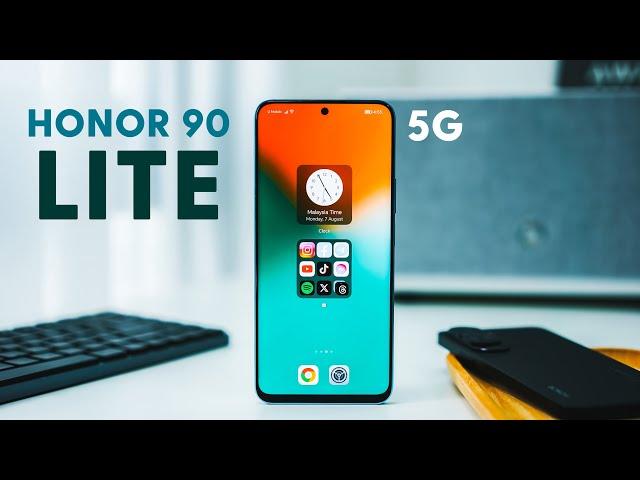 HONOR 90 Lite 5G: Definitely NOT LITE on Features! | RM1,099 (8/256G)