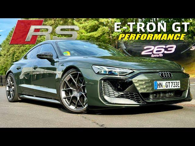 2025 Audi RS E-Tron GT PERFORMANCE 925HP // FULL REVIEW 0-100 100-200 & TOP SPEED