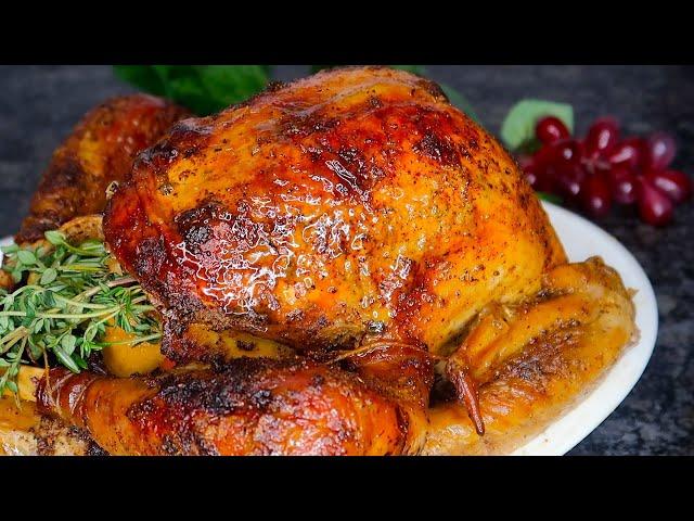 The BEST Thanksgiving Turkey Recipe | How To Make Juicy, Tender, Turkey With Crispy Skin