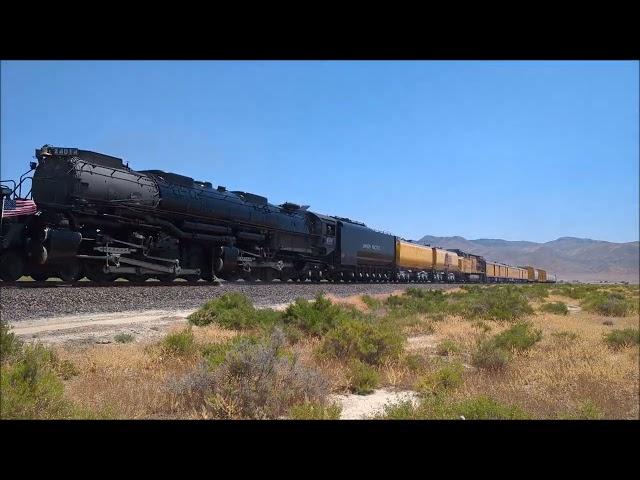 Railfanning 7/8 to 7/13/2024: Big Boy's 2024 Tour, Part 1: UP 4014 on the Keddie Wye and more!