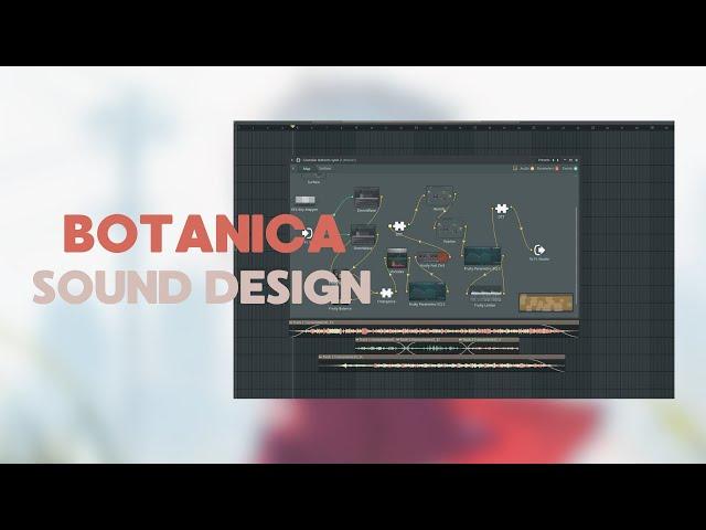 How to make botanica sound design (free Patcher)