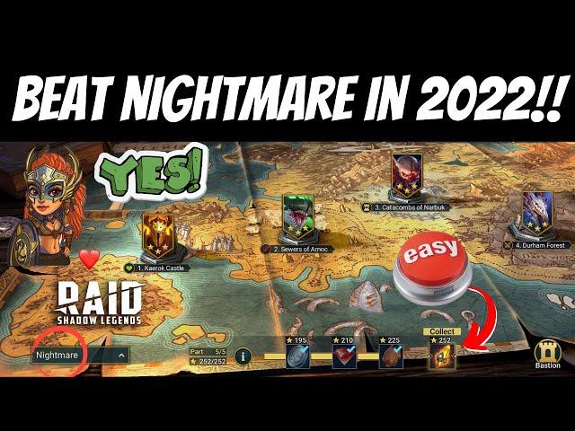 Best Strategies to Beat Nightmare Campaign in 2022!