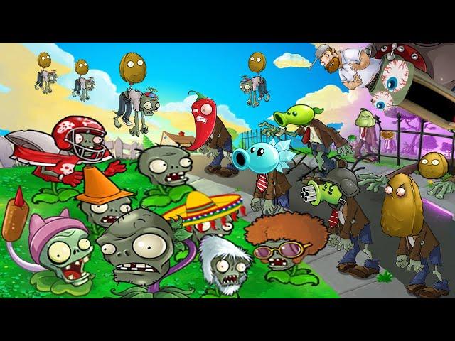 Plants Vs Zombies Zomplants Vs Zombotany Mod Gameplay Zombotany 2