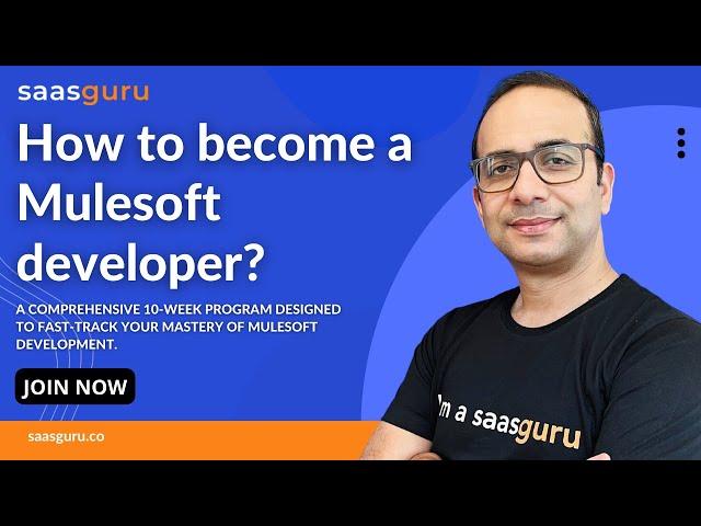 How to become a Mulesoft developer? | How to start your career in Mulesoft? | saasguru