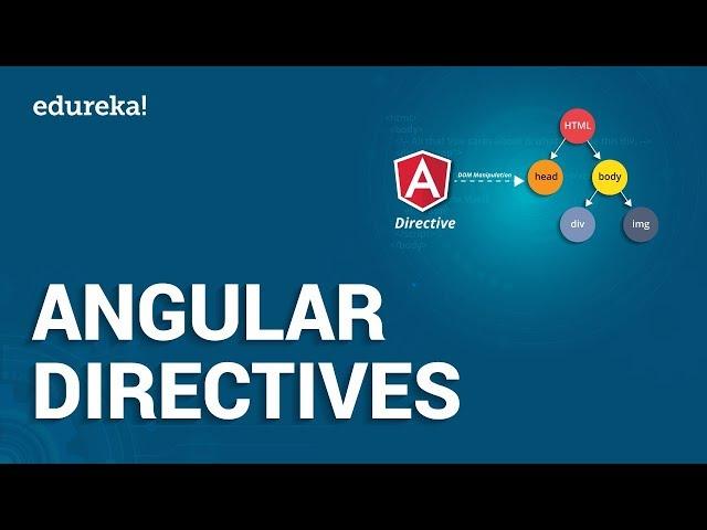 Angular Directives Tutorial | Types of Directives Angular 8 | Angular Training | Edureka