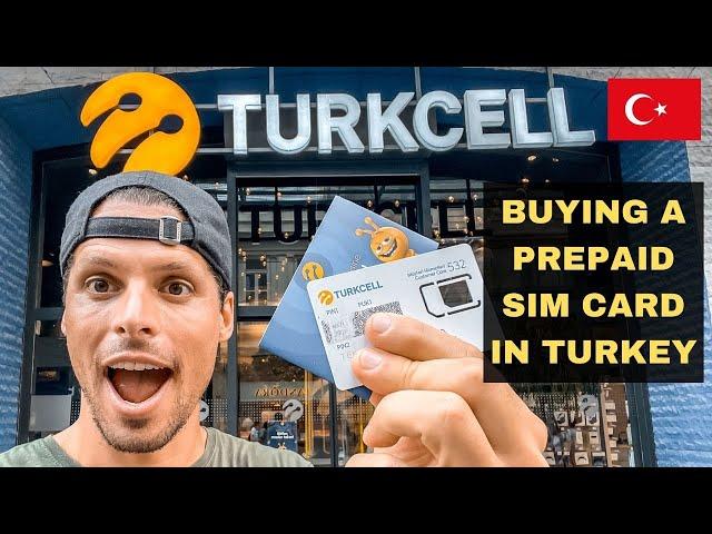 Buying a Prepaid Sim Card in Turkey 