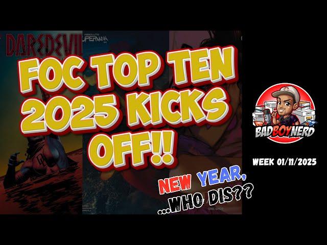 The TOP TEN Comic Books to Pre-Order for WEEK 01-11-2025!