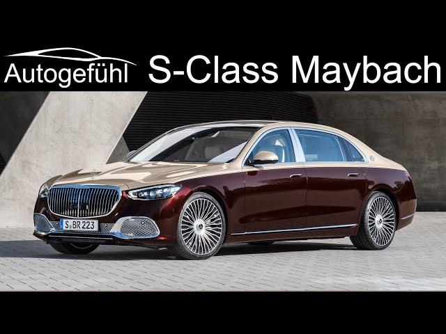 all-new Mercedes-Maybach S-Class Z 223 - the ultimate luxury sedan? 2021 SClass