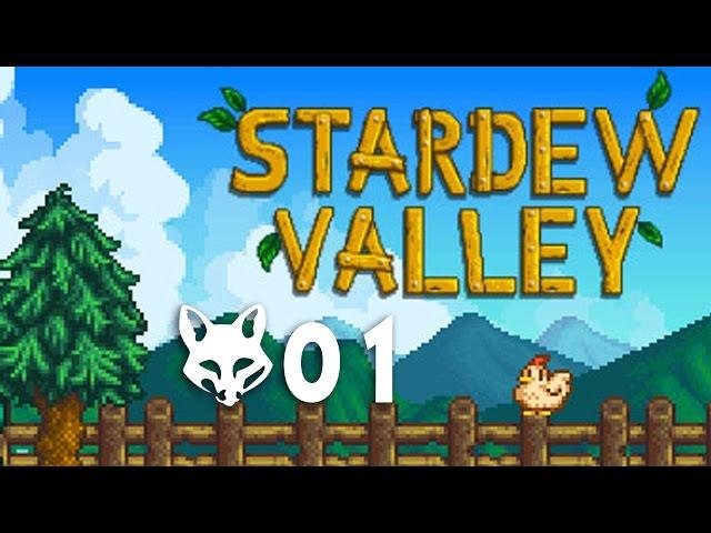 BEGINNINGS OF FOXY FARM | Stardew Valley Episode 1 | Foxy Fern Plays Stardew Valley Gameplay