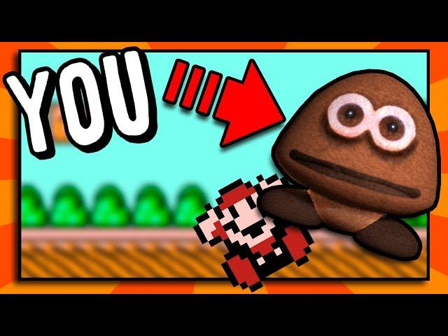 Play as Cursed Goomba! (Hilarious Mari0 Character Pack)