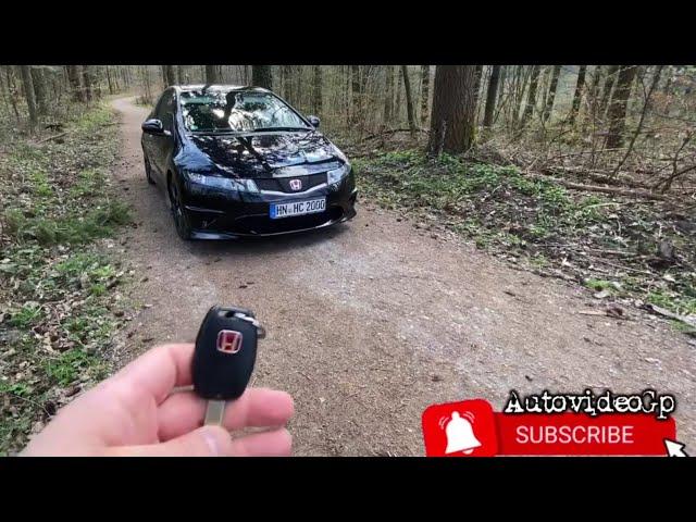 Honda Civic TypeR FN2 sound check interior-exterior