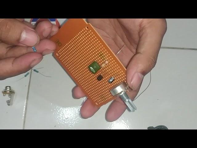 membuat pre amp mic sederhana